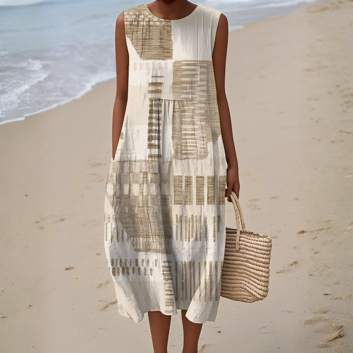 Irene - Abstract Summer Dress