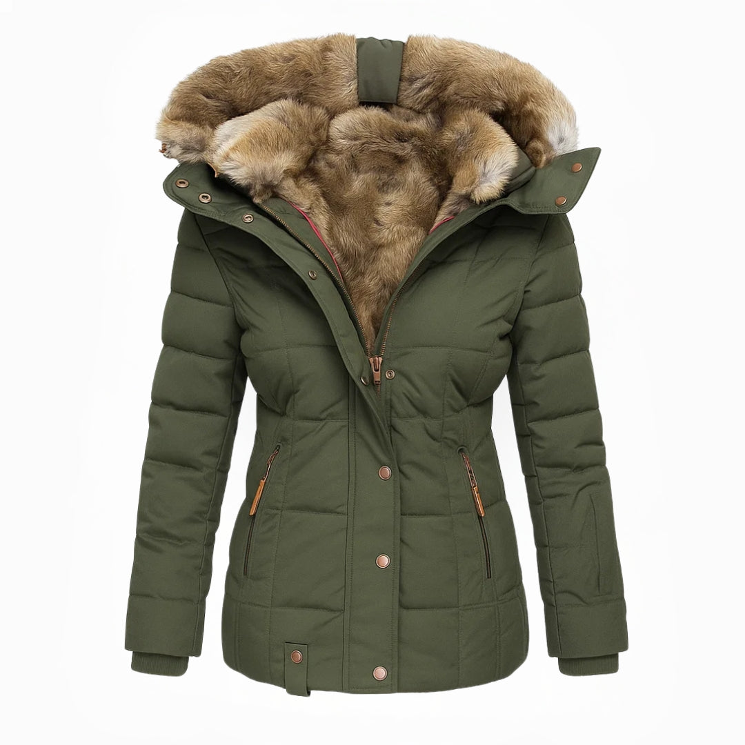 Anna | Winter Coat with Fur Lining