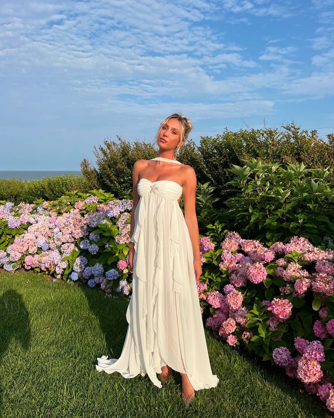 Romantic Ruffle Maxi Dress