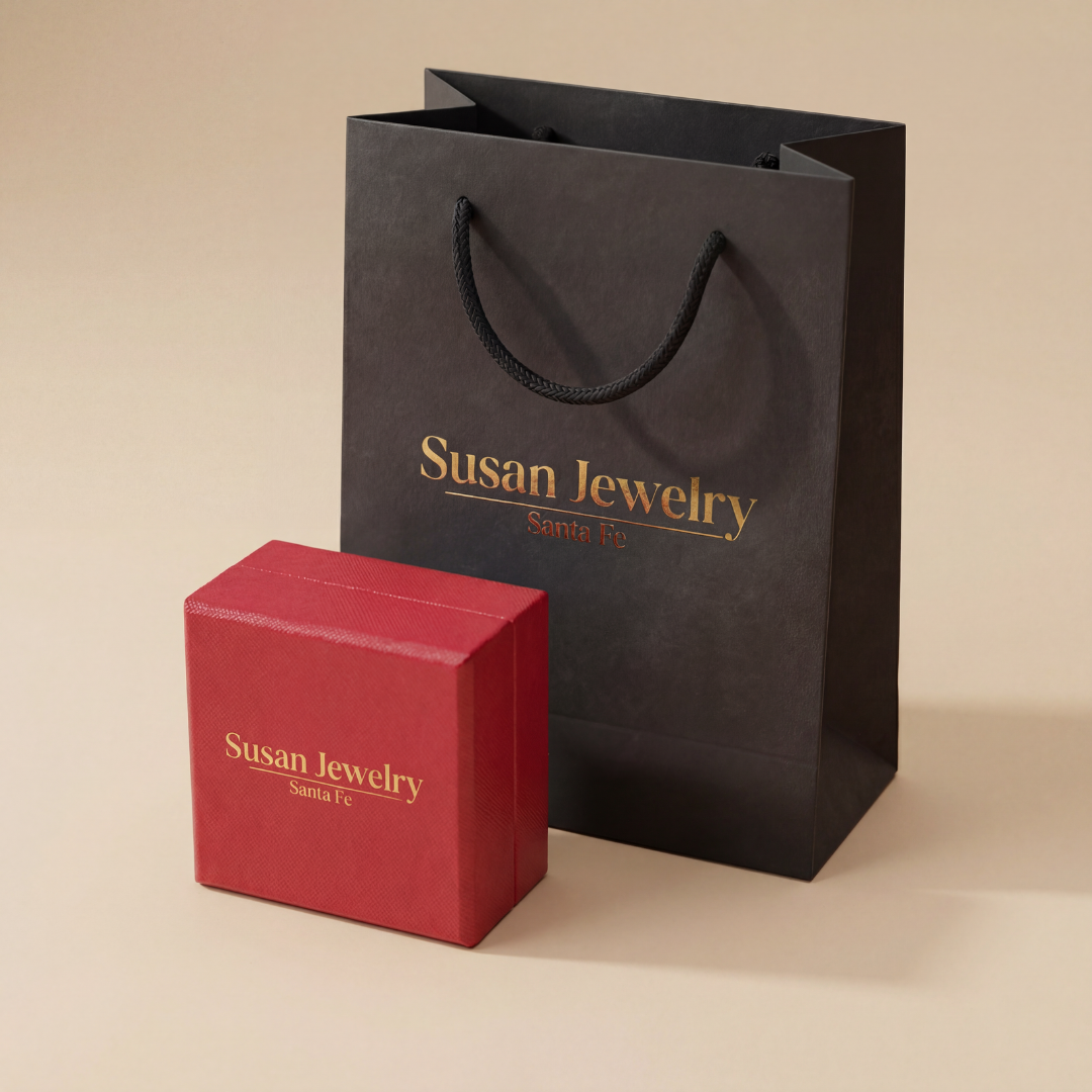 Luxury Jewelry Box + Bag Set