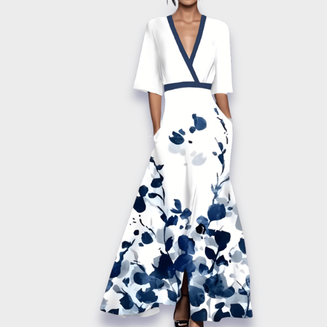 Floral A-Line Swing Dress