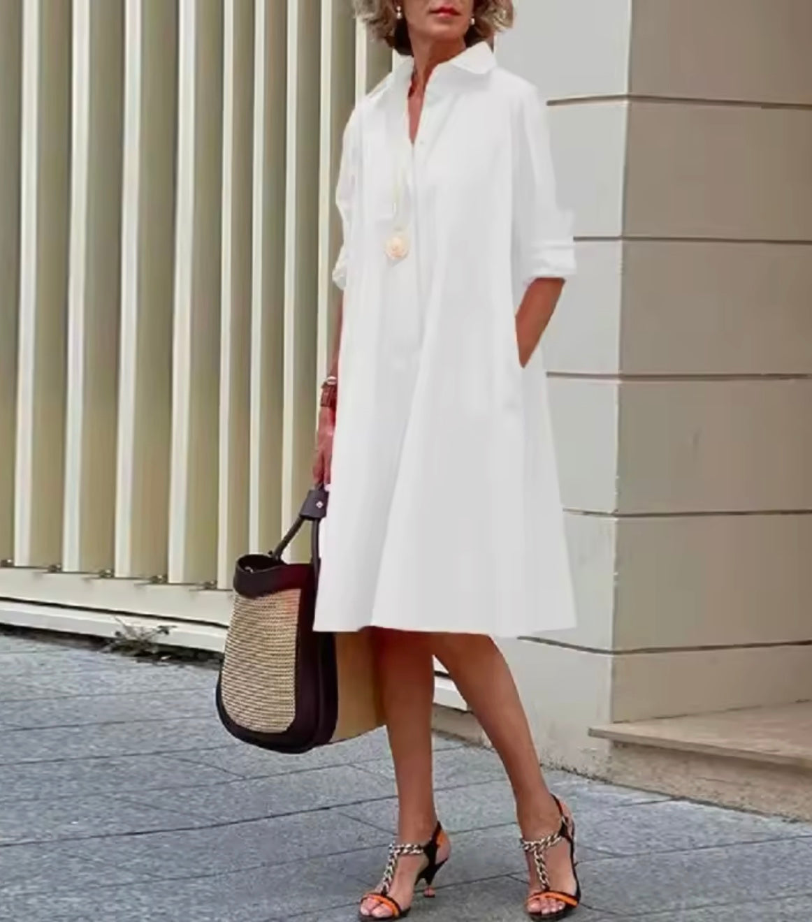 Judy - Timeless Shirt Dress