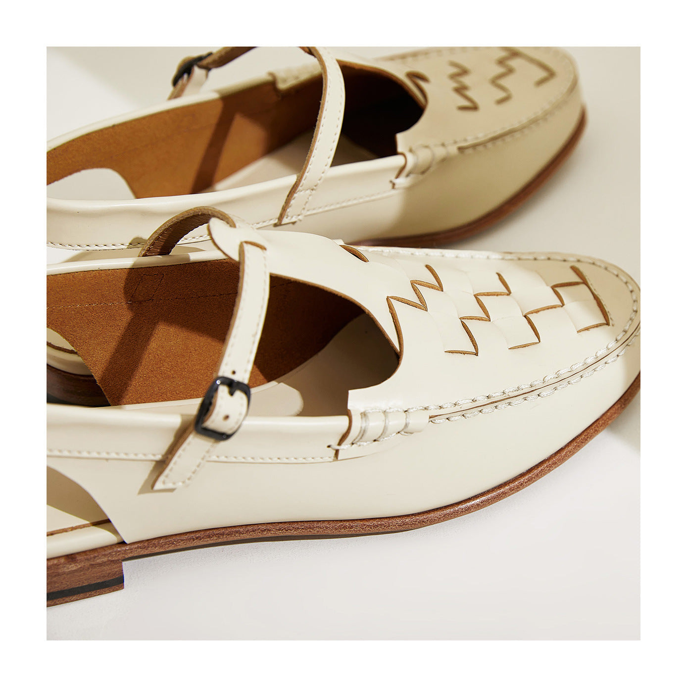 Carol - Woven Charm Sandals