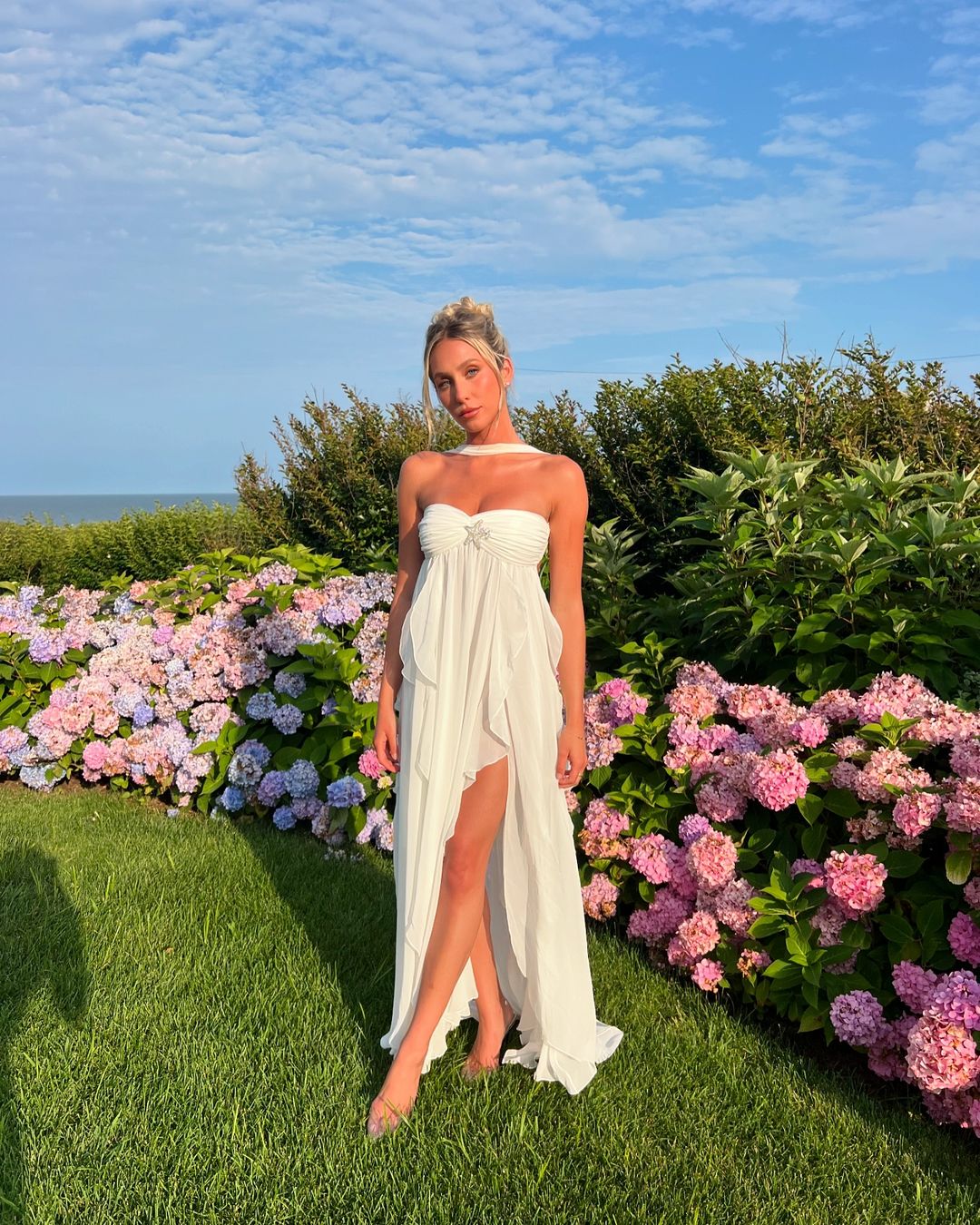 Romantic Ruffle Maxi Dress