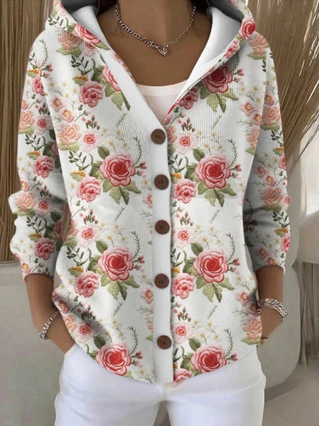 Cassidy | Warm Hooded Cardigan
