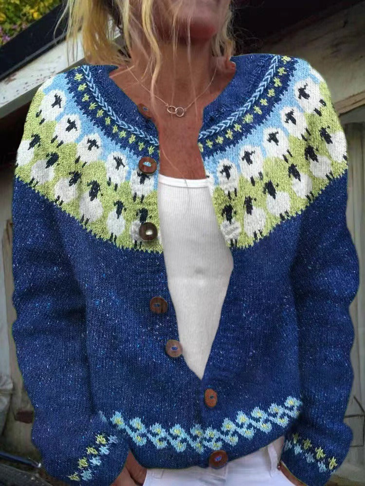 Sophie | Vintage Icelandic Cardigan