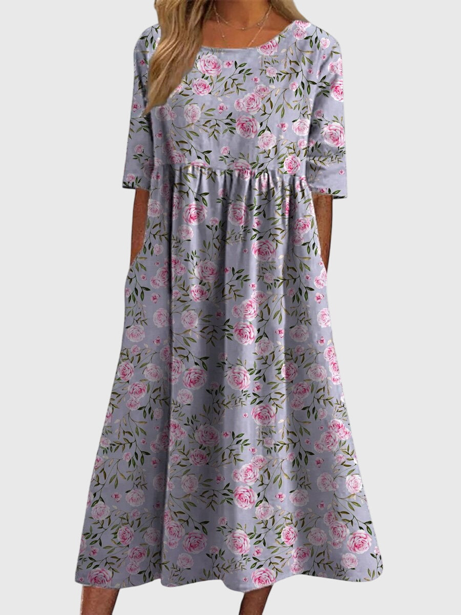 Lynley - Relaxed Midi Dress