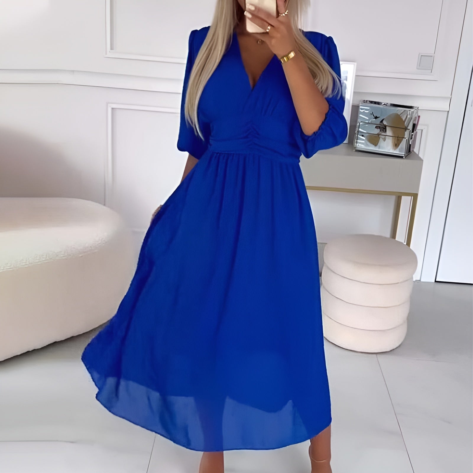 Elegant Wrap Dress