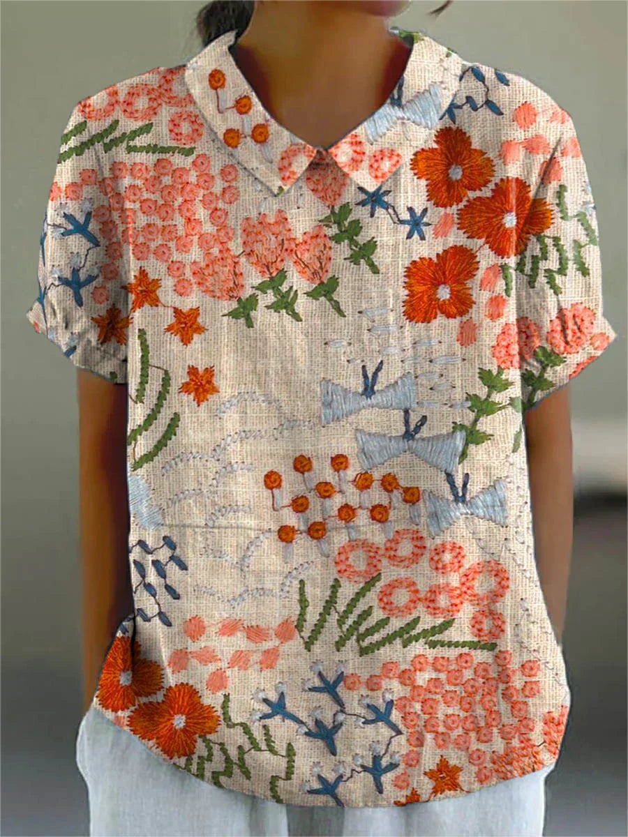 Iris Rustic Garden Blouse